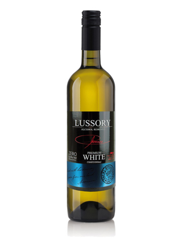 Lussory Premium Bianco Chardonnay 0,0% cert. Halal analcolico da vino  dealcolato Made in Spain