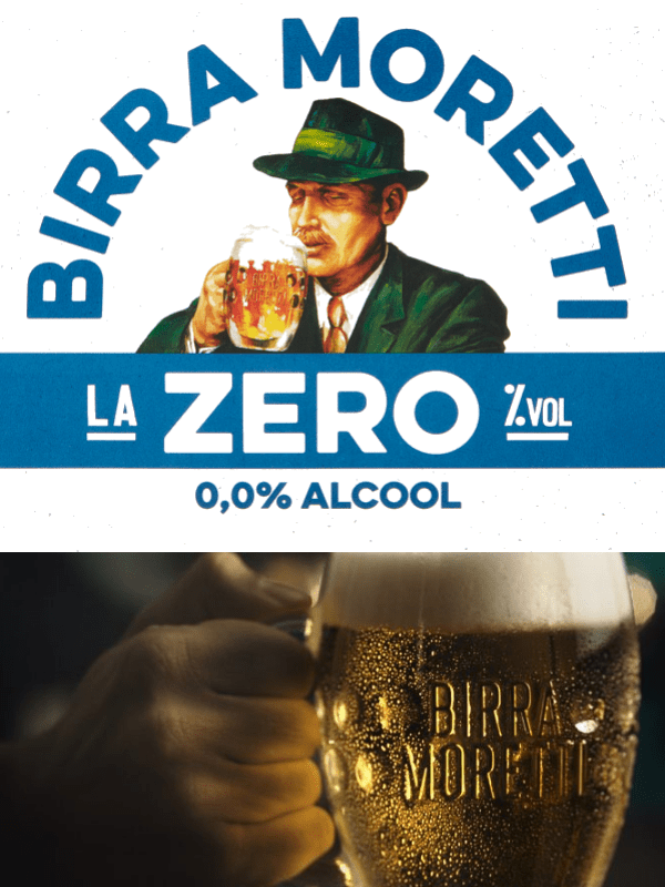 Birra Moretti Zero birra analcolica lager 0,0% alcol 33 cl - immagine 3