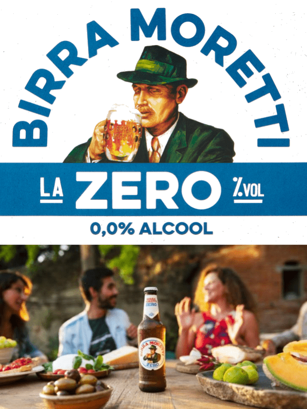 Birra Moretti Zero birra analcolica lager 0,0% alcol 33 cl - immagine 4