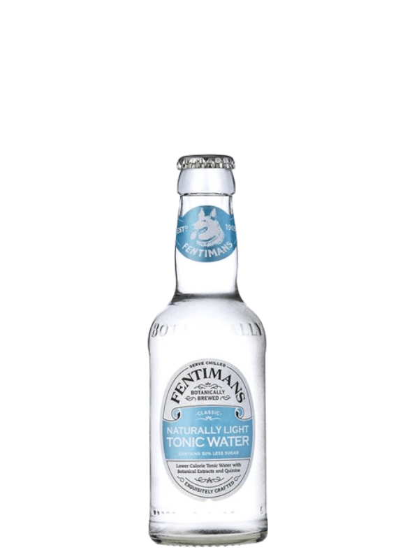 Fentimans naturally light tonic water acqua tonica 0,0% con meno zucchero 20 cl