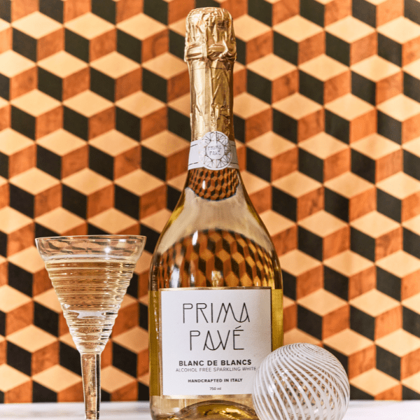 Prima Pavè Blanc de Blancs spumante analcolico 0,0% alcohol free 100% Made in Italy - immagine 5