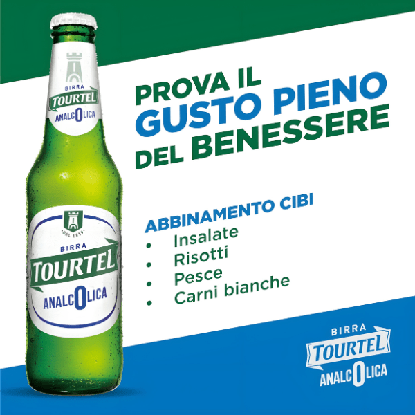 Tourtel birra analcolica lager Zero alcol 66 cl - immagine 4