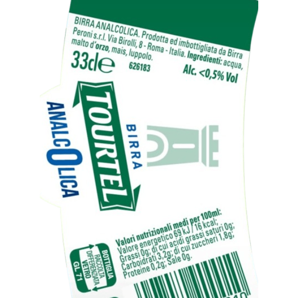 Tourtel birra analcolica lager Zero alcol 66 cl - immagine 6