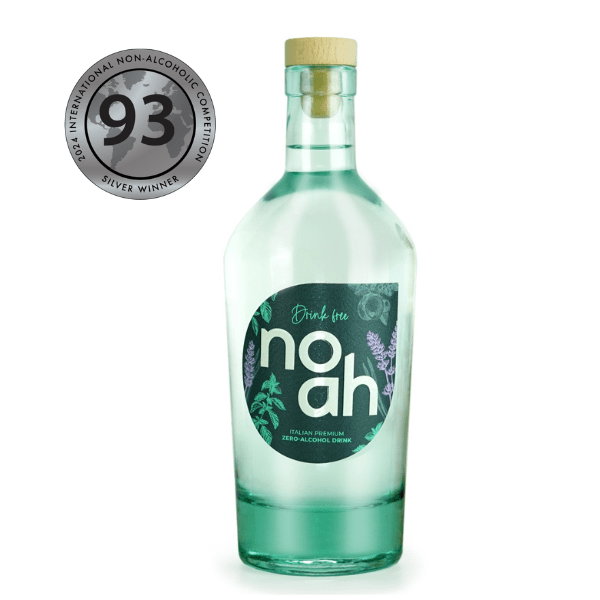 No.ah drink free Italian premium no-alcohol drink distillato analcolico italiano da miscelazione Made in Italy 70cl