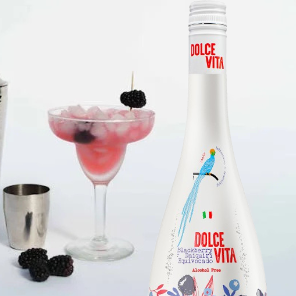 Dolce Vita Equivocado Daiquiri analcolico 0.0 alcohol free cocktail naturale senza alcol 100% Made in Italy 0,75 l - immagine 5