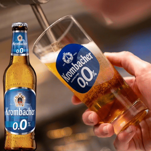 Krombacher 0.0 birra analcolica pils 0.0% senza alcol 1 sola bottiglia da 33 cl - immagine 2